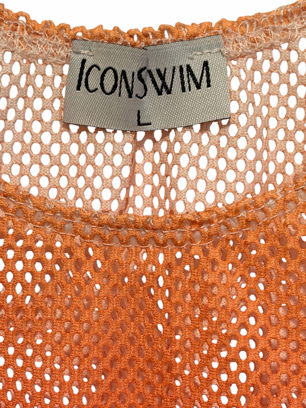 ICON SWIM Zaila Ombre Rainbow Mesh Dress - Picture 3 of 13